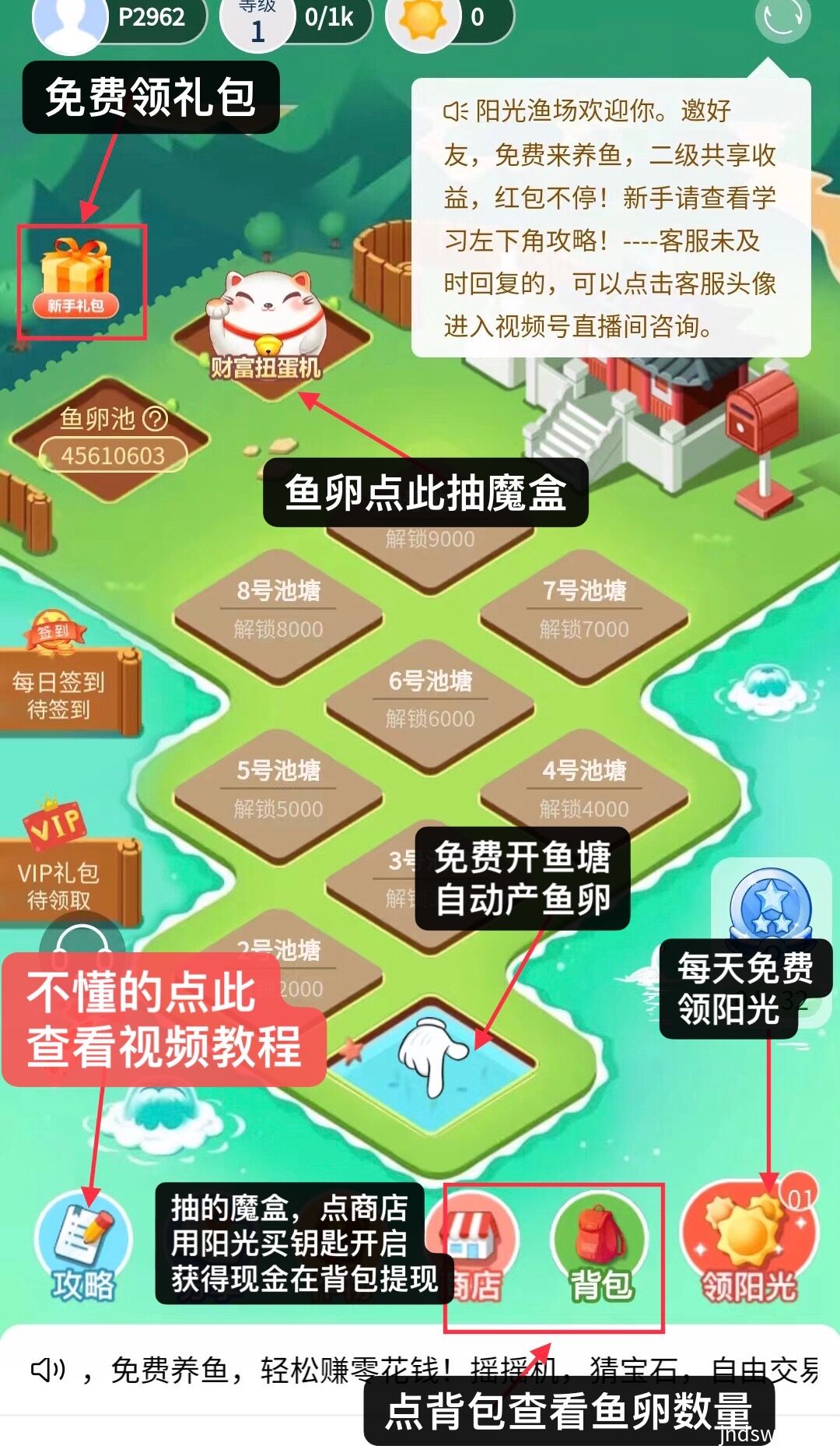 阳光渔场，半自动挂机，单号左右10左右_2