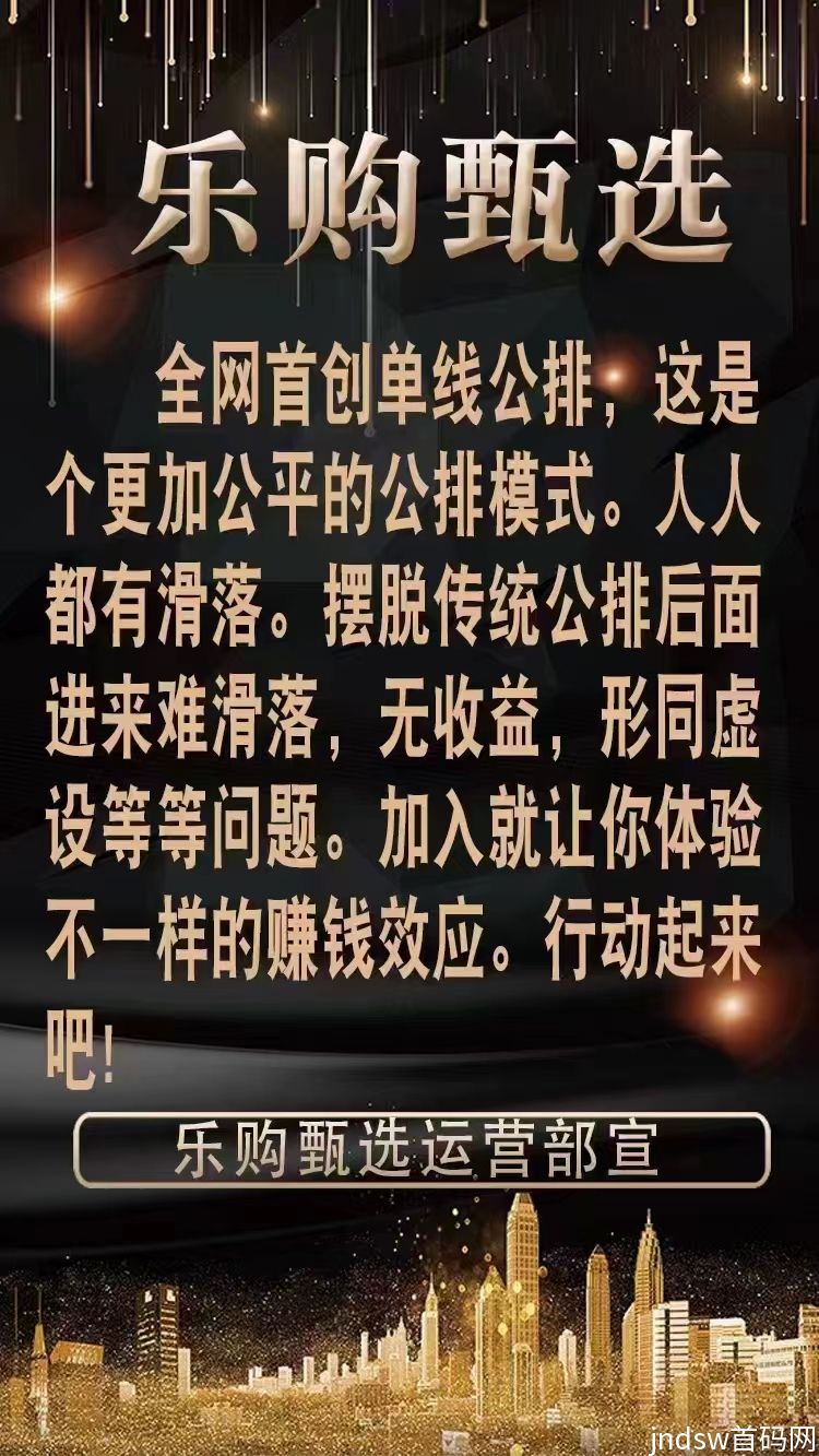 无人脉也可以每天躺赚，全网公排，好项目